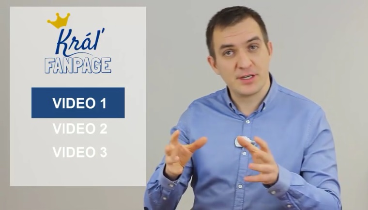 Martin Mažár v kurzu Kráľ Fanpage